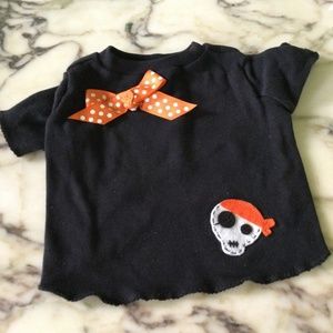 Halloween Black T-shirt for Small Breed Dog
